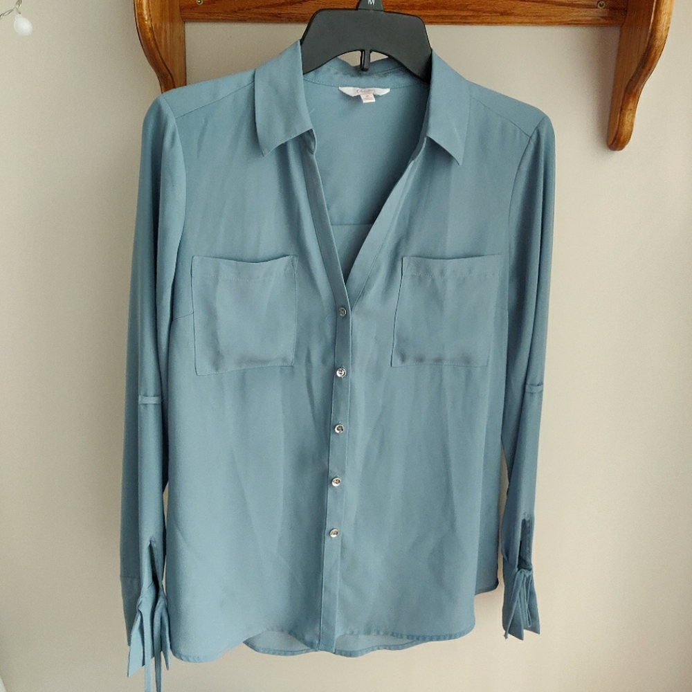 Blue blouse